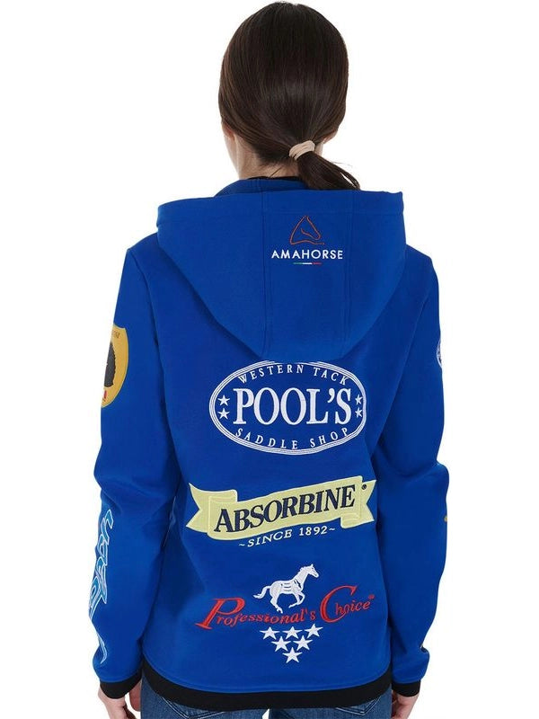 Giacca softshell unisex multilogo felpato