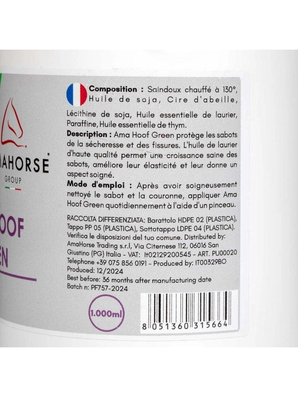 Ama hoof grasso per zoccoli (1000 ml)
