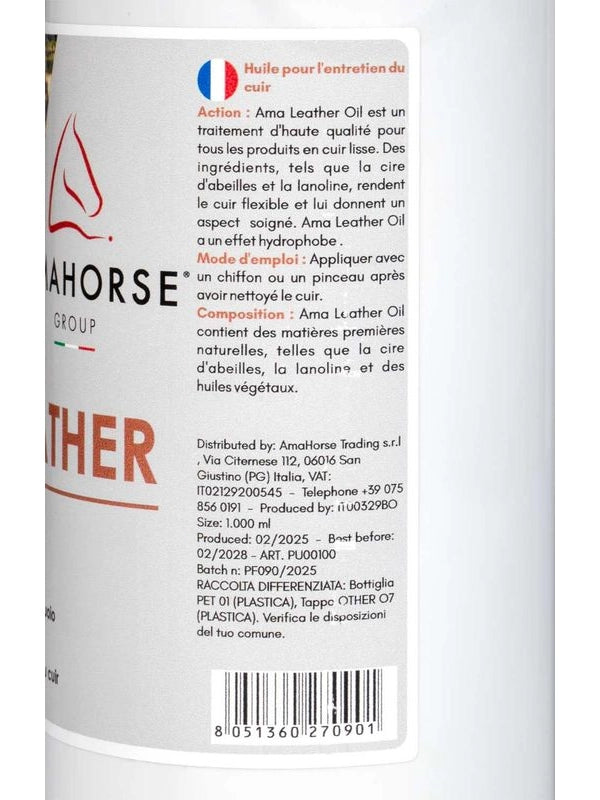 Ama leather oil olio per cuoio (1 lt)