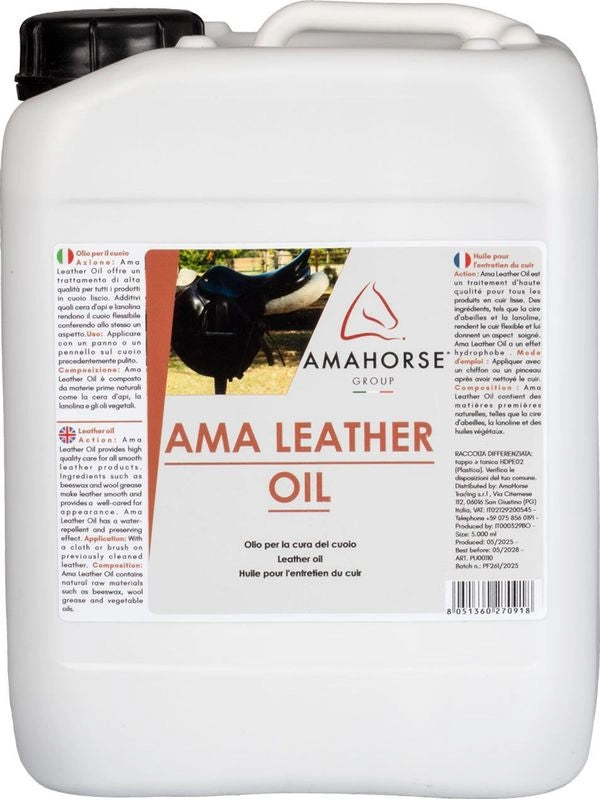 Ama leather oil olio per cuoio (5 lt)