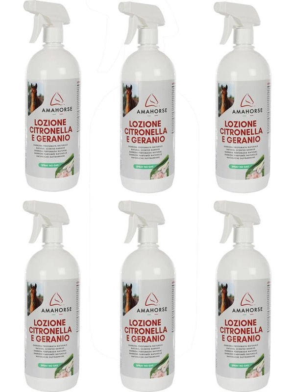 Lozione citronella e geranio (1 lt) box 6 pezzi