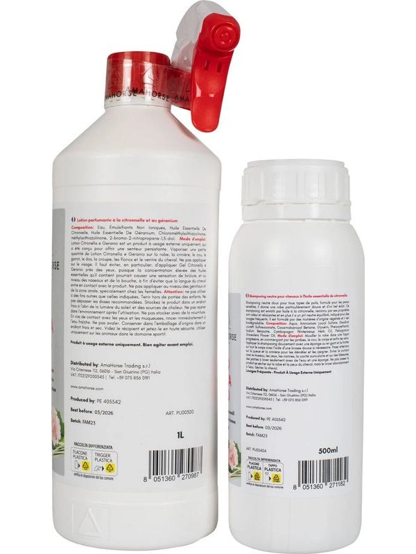 Kit citronella 1 lt + shampoo citronella (1\2 lt)