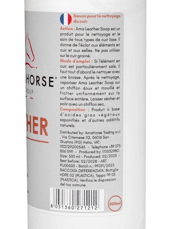 Ama leather soap sapone per cuoio e selle (500 ml)