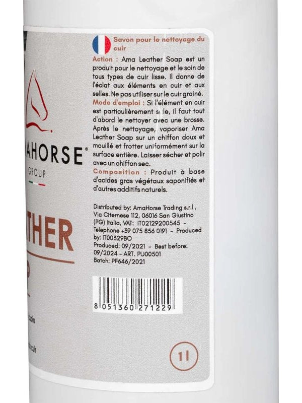 Ama leather soap sapone per cuoio e selle (1 lt)