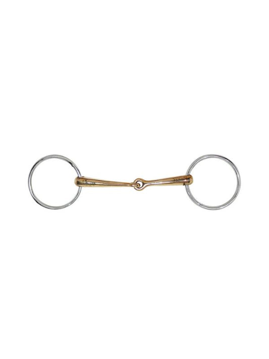 Filetto snodato pieno in rame rider e horse