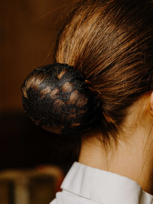 Rete per capelli in pizzo rider e horse