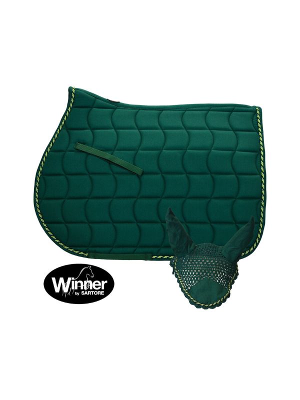 Sottosella con cuffia Winner rider e horse