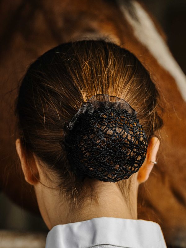 Rete per capelli floreale rider e horse