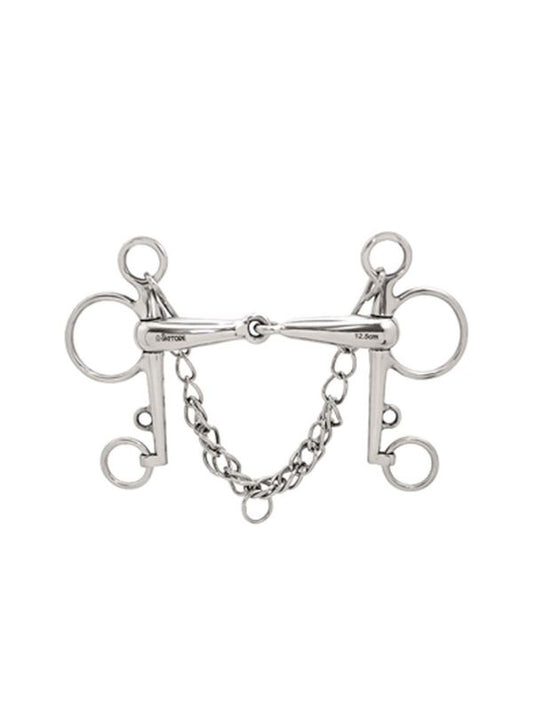 Pelham snodato in acciaio inox rider e horse