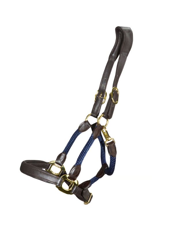 Capezza con lunghina in cuoio rider e horse