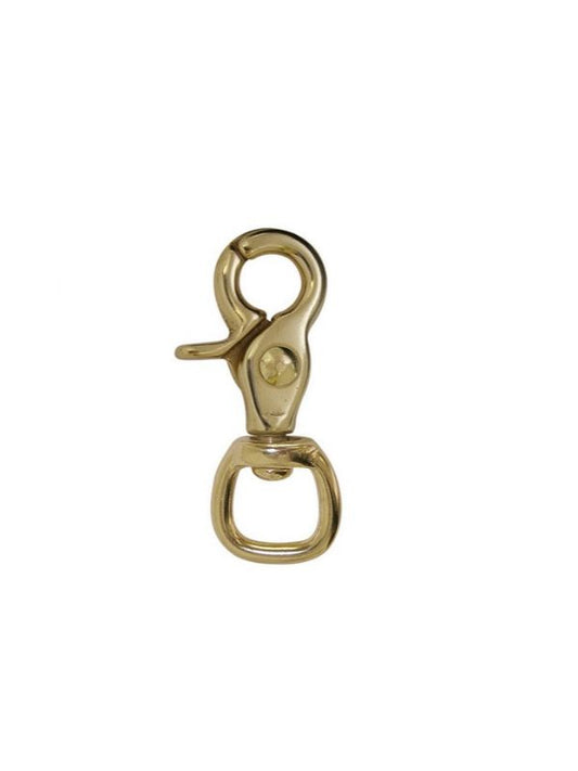 Moschettone in ottone rider e horse