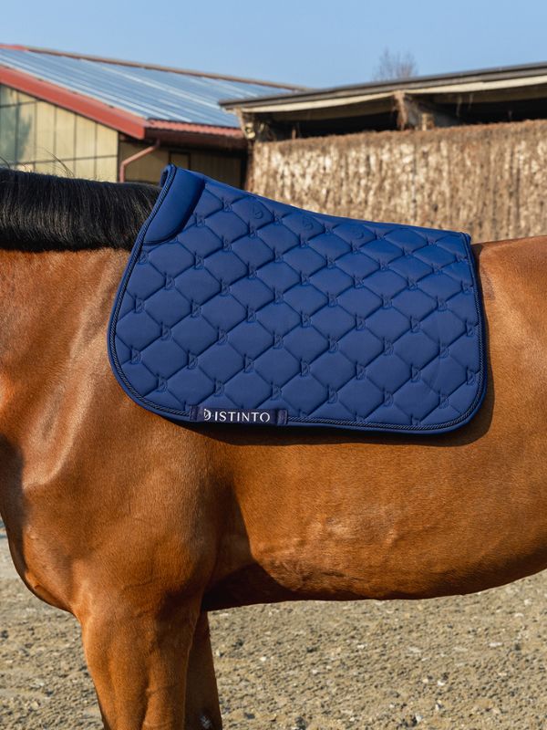 Sottosella con cuffia "orchidea" D·ISTINTO rider e horse