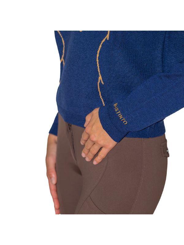 Maglione da donna Horselove  RIDER E HORSE