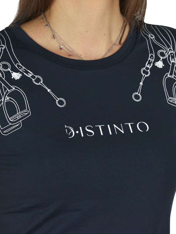 T-shirt a mainca corta donna "fibbie lady" rider e horse