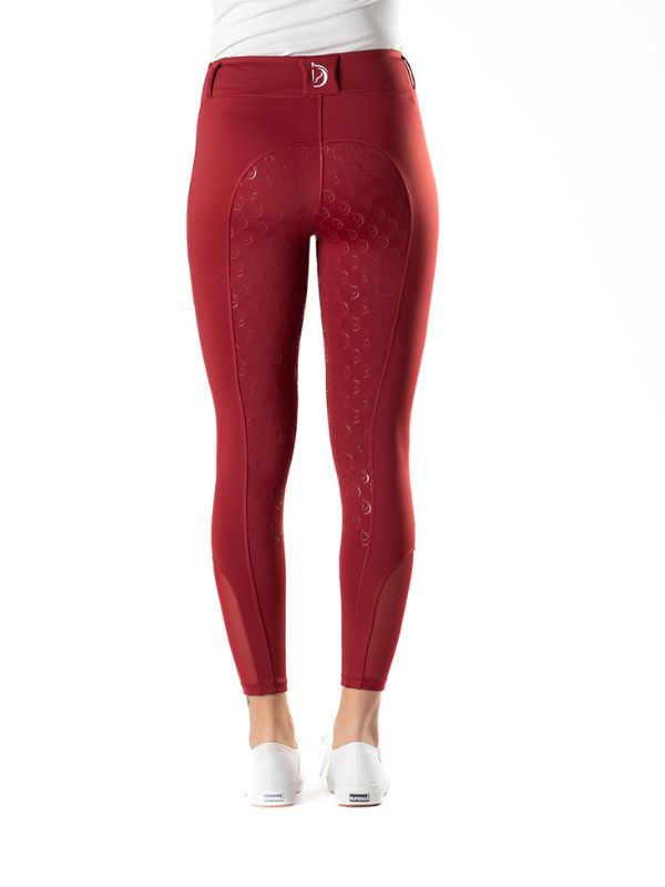Pantaloni bambina Orchidea full grip rider e horse