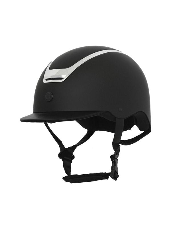 Casco Winner con inserto cromato visiera stretta rider e horse