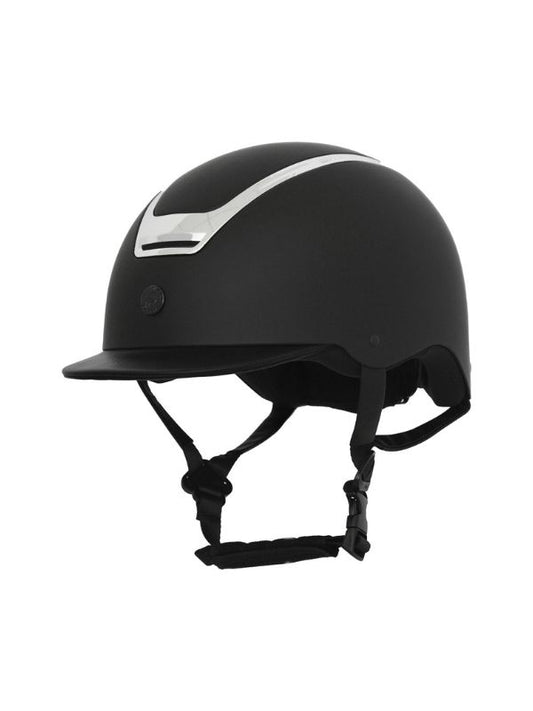 Casco Winner con inserto cromato visiera stretta rider e horse