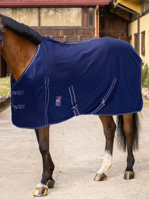 Coperta in cotone rider e horse