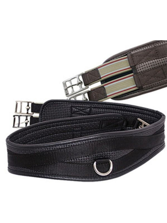 Sottopancia in poliuretano nero rider e horse