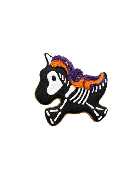 Biscotto unicorno scheletro Halloween Limited edtion rider e horse