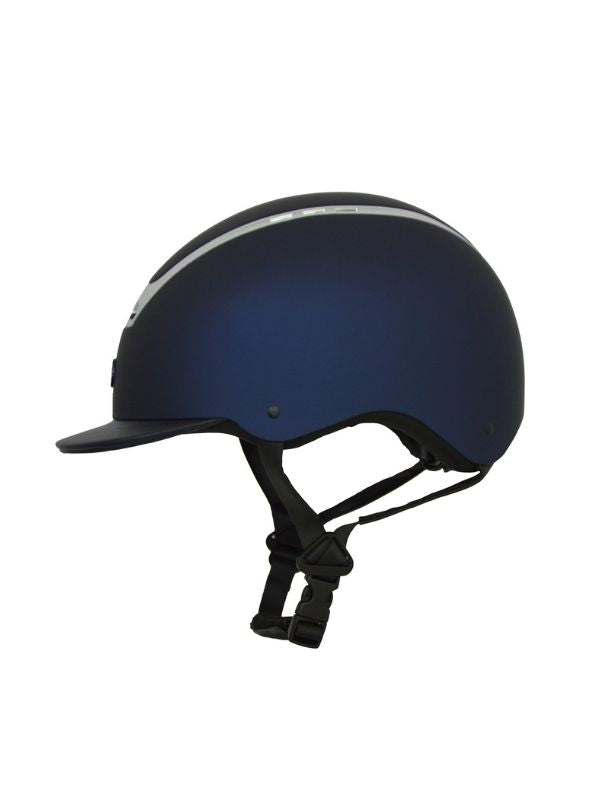 Casco Winner con inserto cromato visiera stretta rider e horse