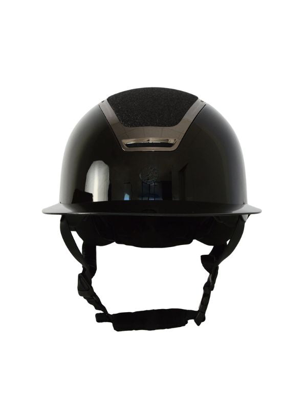 Casco Winner lucido con glitter visiera larga rider e horse
