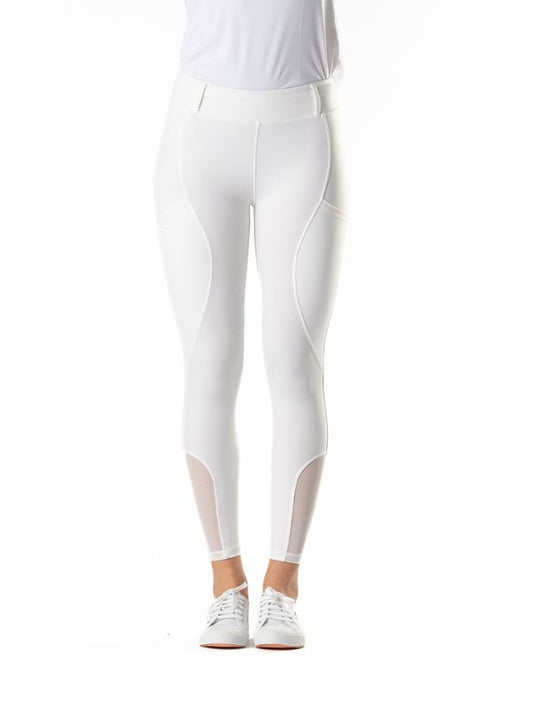 Pantaloni concorso bambina Orchidea full grip rider e horse