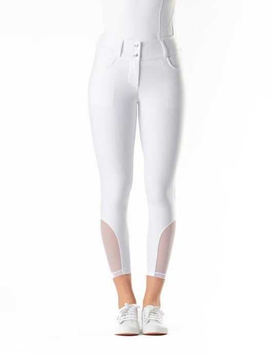 Pantaloni concorso donna Orchidea vita alta con grip al ginocchio rider e horse