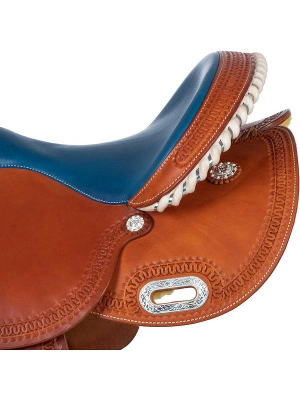 Sella barrel modello color 5020 seggio blu