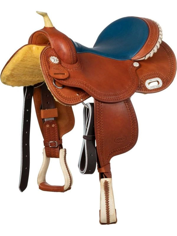 Sella barrel modello color 5020 seggio blu