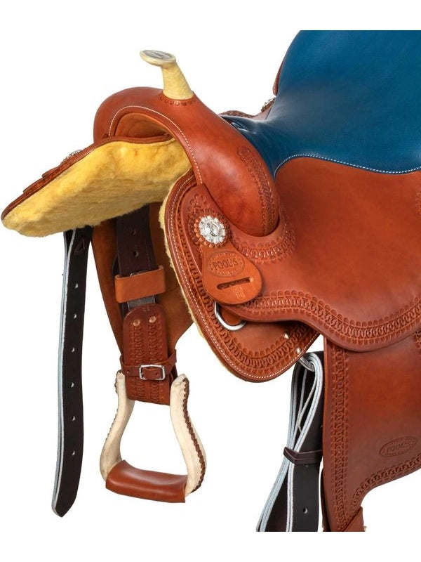 Sella barrel modello color 5020 seggio blu