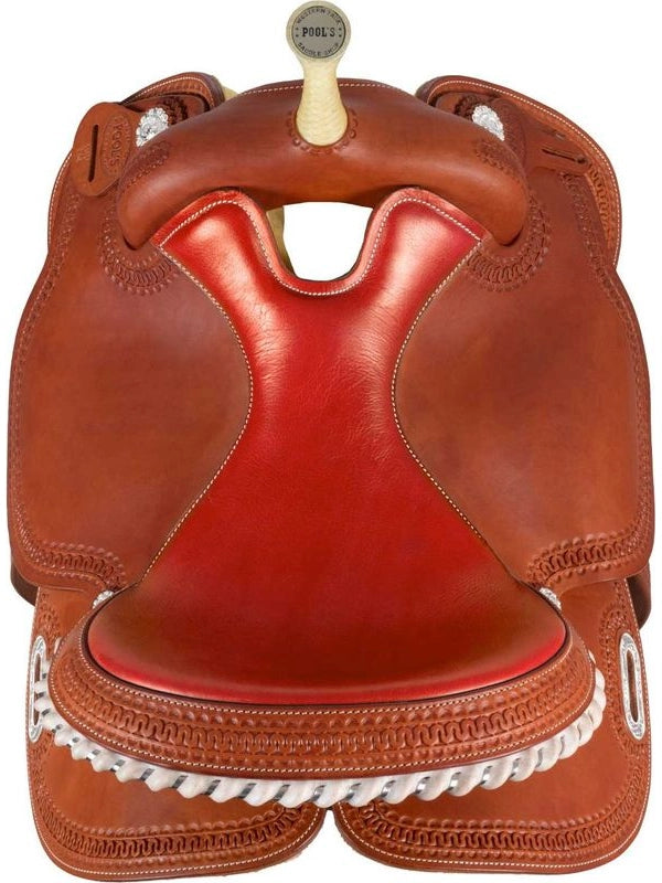 Sella barrel pool's modello color 5020 red seat