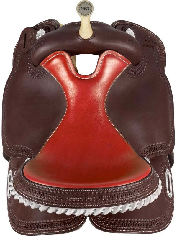 Sella barrel pool's modello color 5020 red seat
