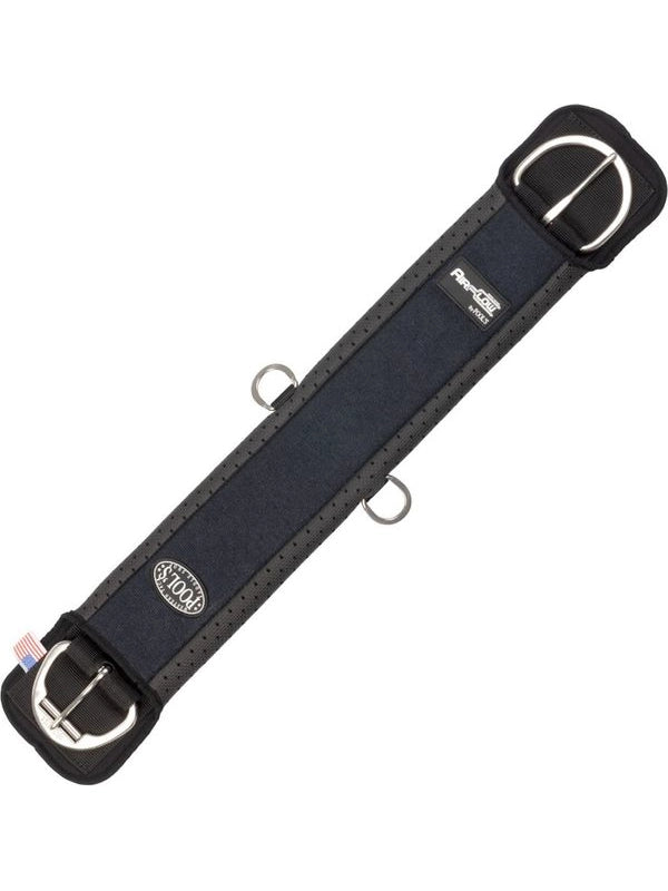 Sottopancia western in neoprene con fibbia a rullo