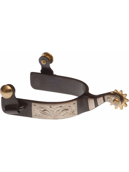 Speroni western nero decorazione inox