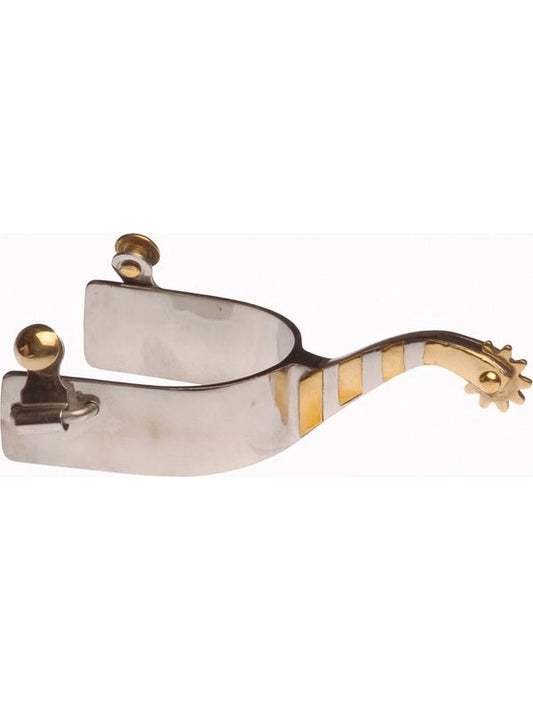 Speroni western inox larghi ottone