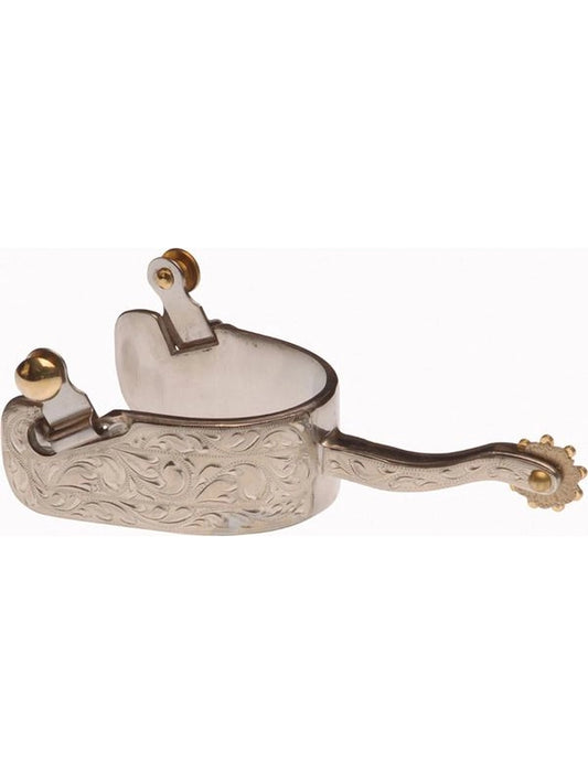 Speroni western inox larghi decorati