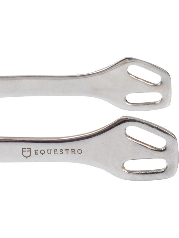 Speroni inglesi con rotella orizzontale in ottone