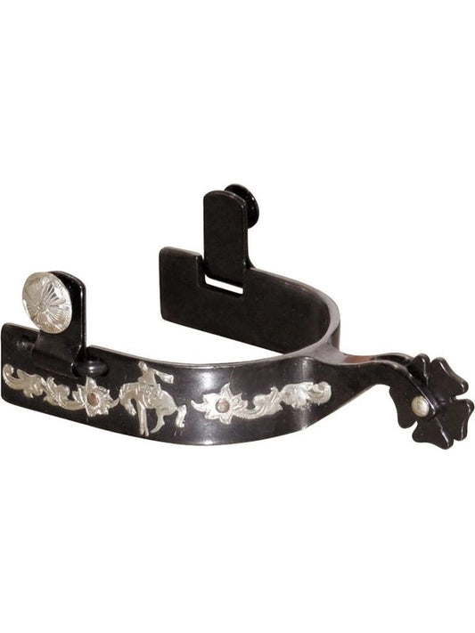 Speroni western nero decorazione rodeo