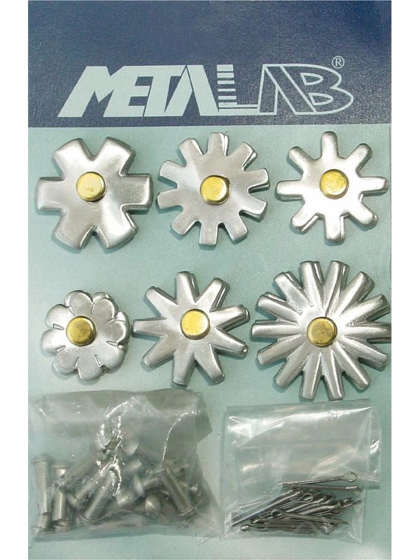 Set rotelle speroni metalab c/rivetti