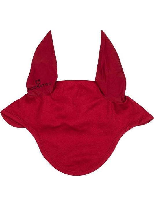 Cuffietta in cotone con orecchie elasticizzate