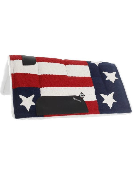 Sottosella western sintetico modello usa flag