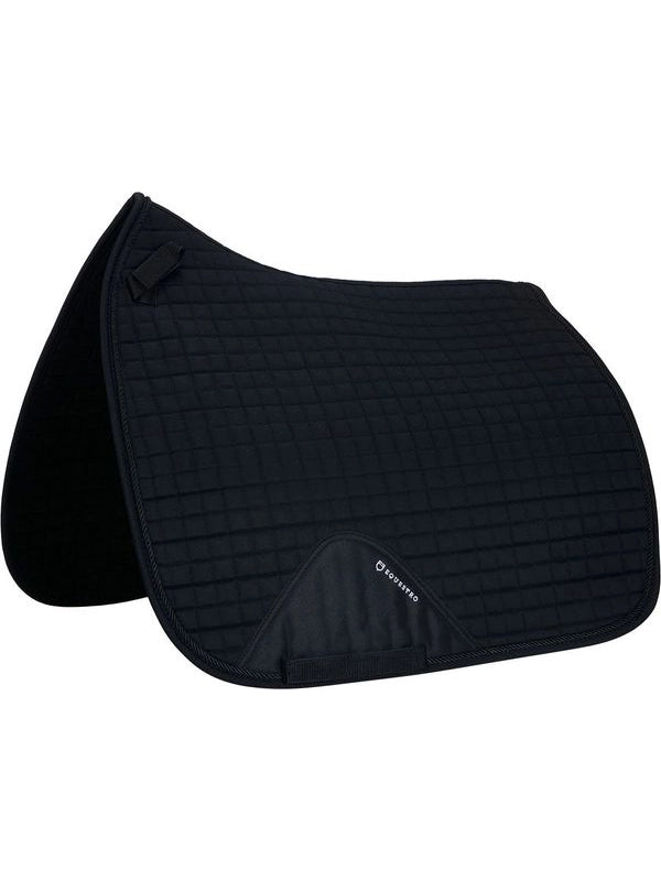Sottosella da dressage sagomato in cotone da abbinare a cuffietta SS00206A