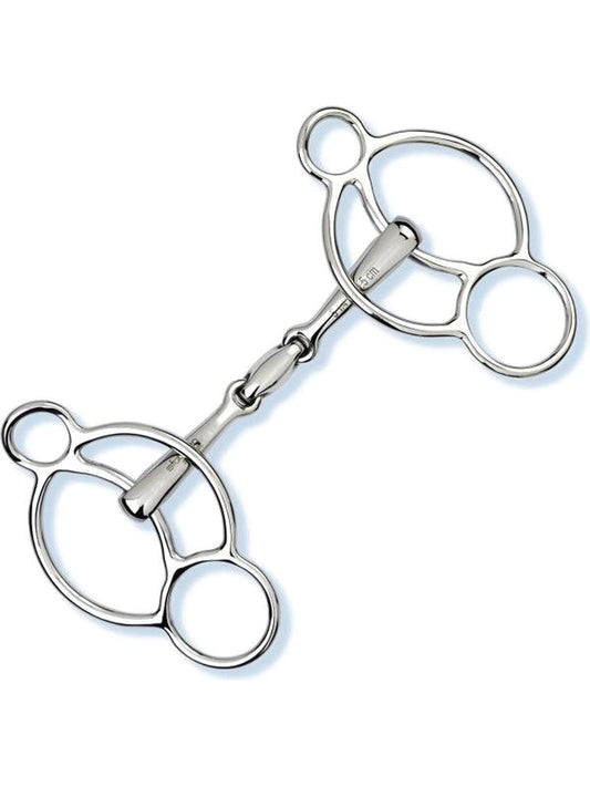 Stubben easy-control 3 ring gag, (1 pc)