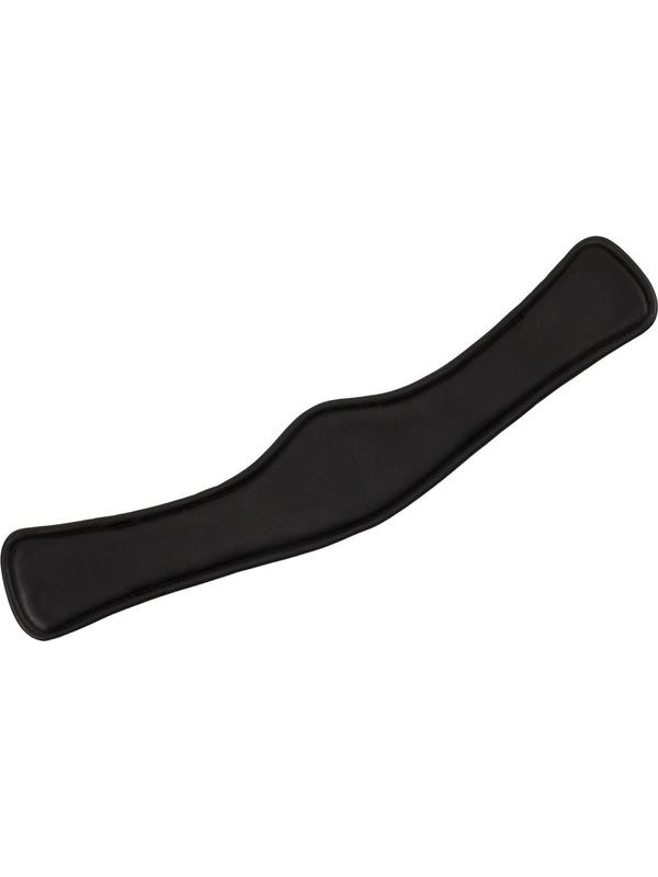 Sottopancia dressage sagomato in cuoio con pin logato