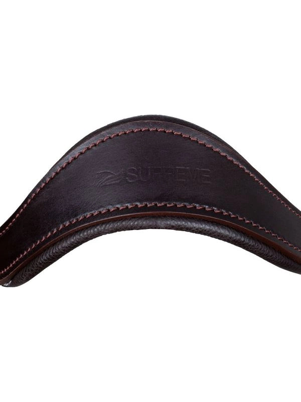 Cavezza ergonomica in cuoio