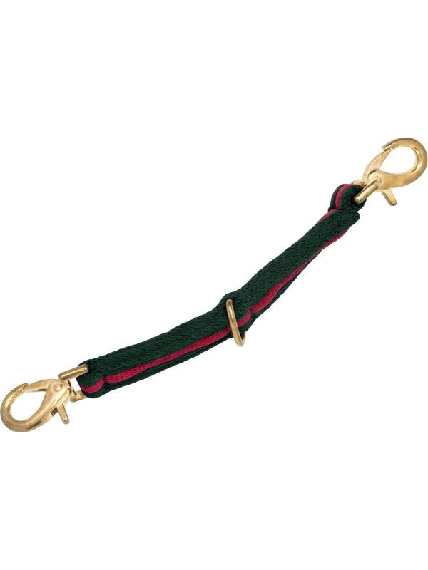 Padded nylon lunge rein with  attachment to halter