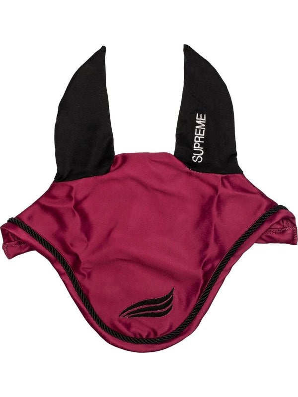 Cuffietta satinata con orecchie elasticizzate