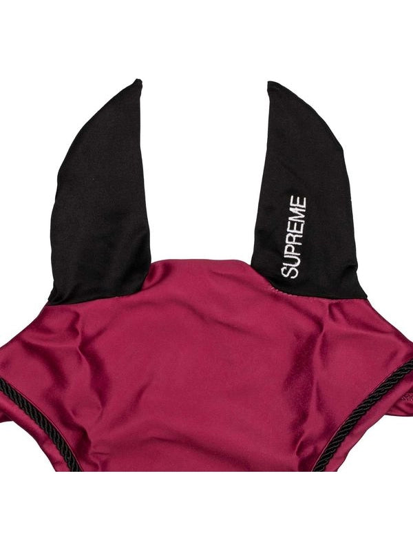 Cuffietta satinata con orecchie elasticizzate