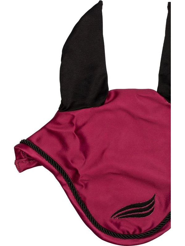 Cuffietta satinata con orecchie elasticizzate